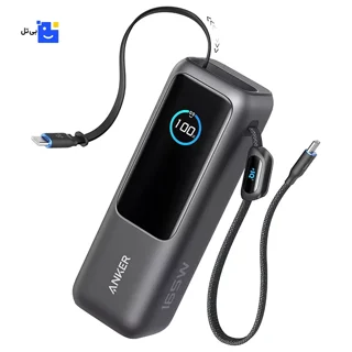 پاوربانک Anker Prime A1695 ظرفیت 25000 میلیآمپرساعت | توان 100 وات